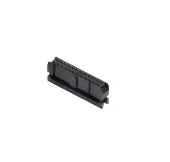IDC Konnektör 14PIN (2X7) 180C Siyah Connfly resmi