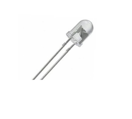 5mm Şeffaf Sarı Led resmi
