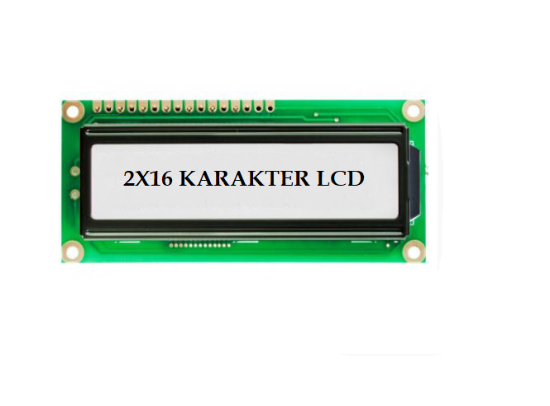Wınstar 16X2 Beyaz Lcd Ekran 80X36X13,5Mm resmi